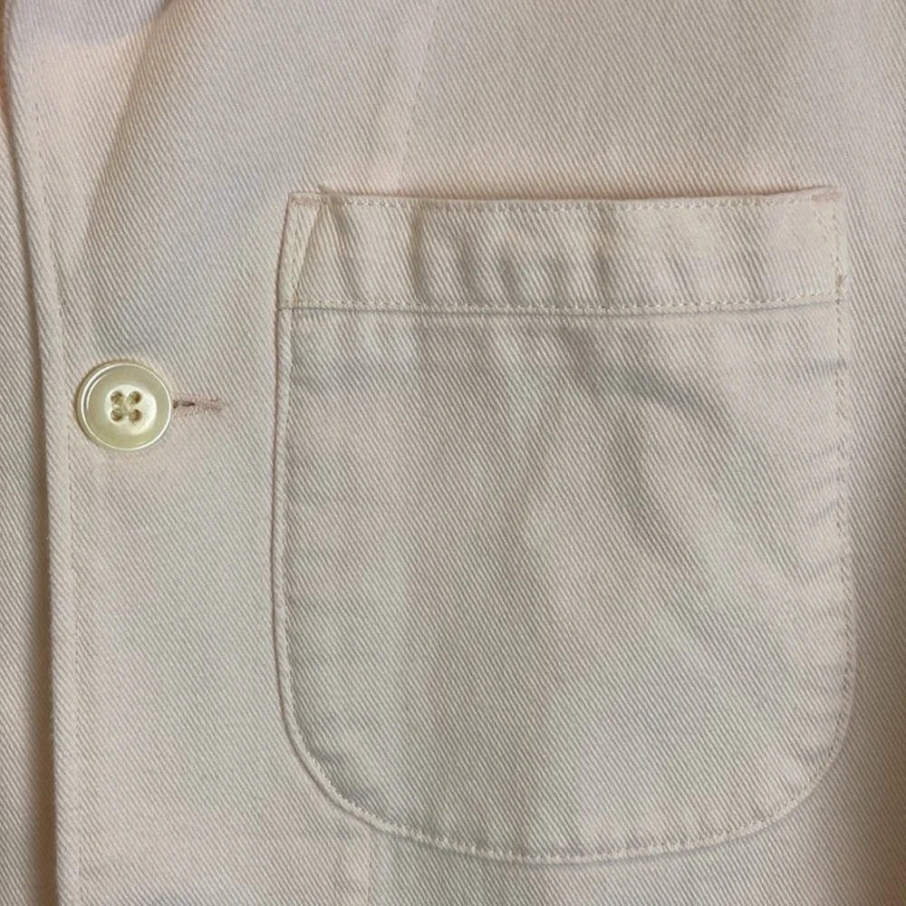 J.Crew NWT Wallace & Barnes Chore Blazer Light Pink Cotton 36R Resortwear Preppy